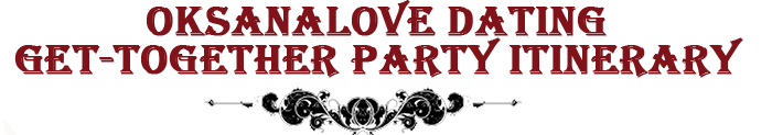 PARTY ITINERARY HEAD